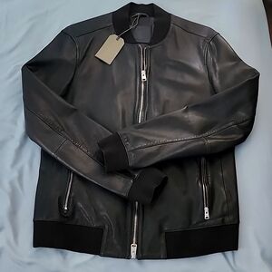 All Saints Niko Bomber Jacket - Size M